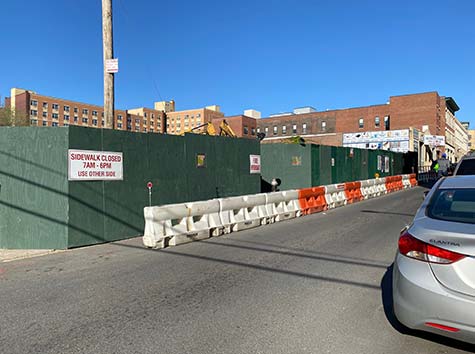 New York Construction Fence systems